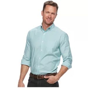 Croft & Barrow® True Comfort Classic-Fit Stretch Button-Down Shirt